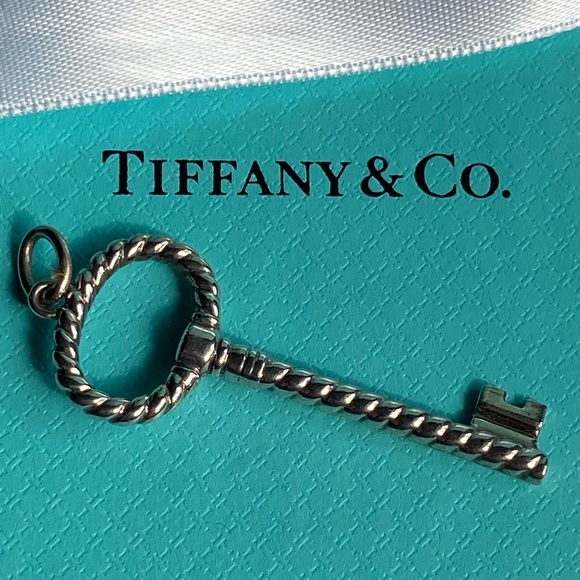 Tiffany & Co. Jewelry - Tiffany & Co. Sterling Silver Oval Twist Pendant